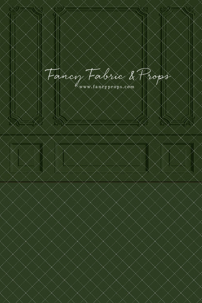 Classic Evergreen Wainscoting Wall - With Sweep Option