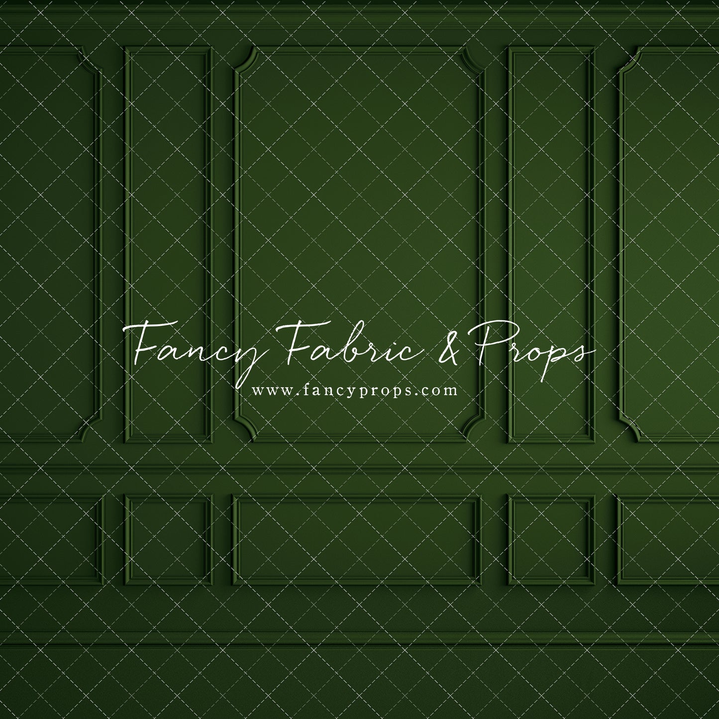 Green Wainscoting Wall