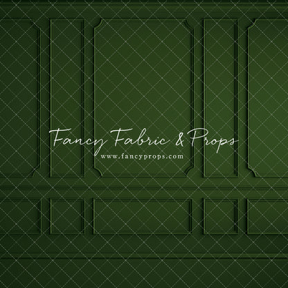 Green Wainscoting Wall