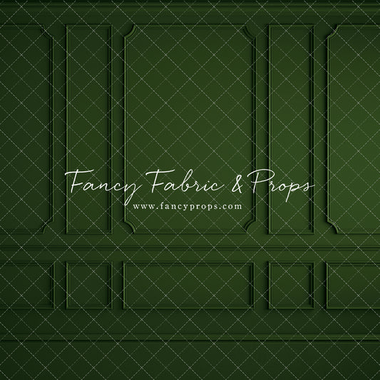 Green Wainscoting Wall