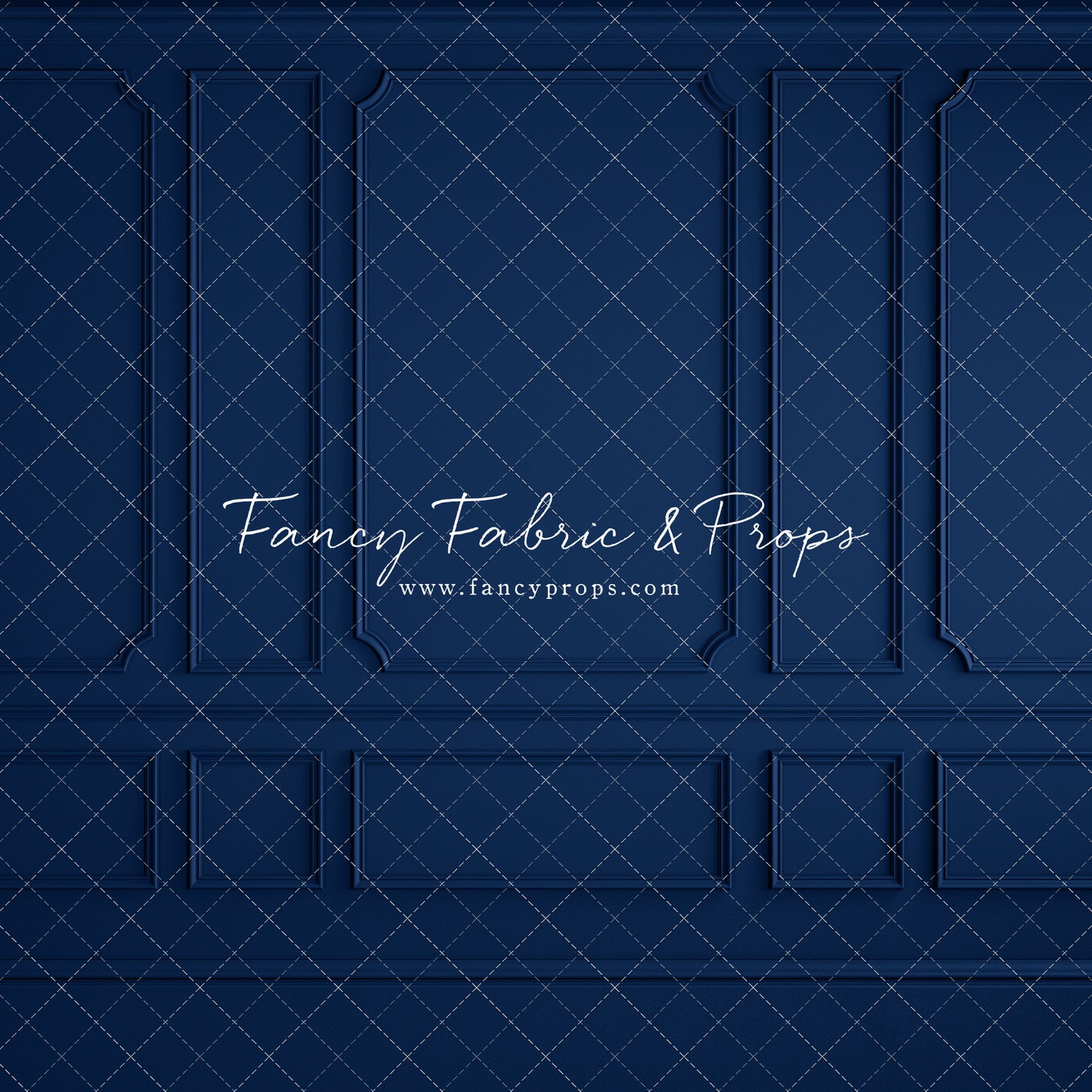 Midnight Wainscoting Wall