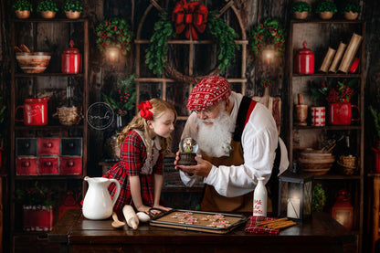 Rustic Christmas Confectionery Room