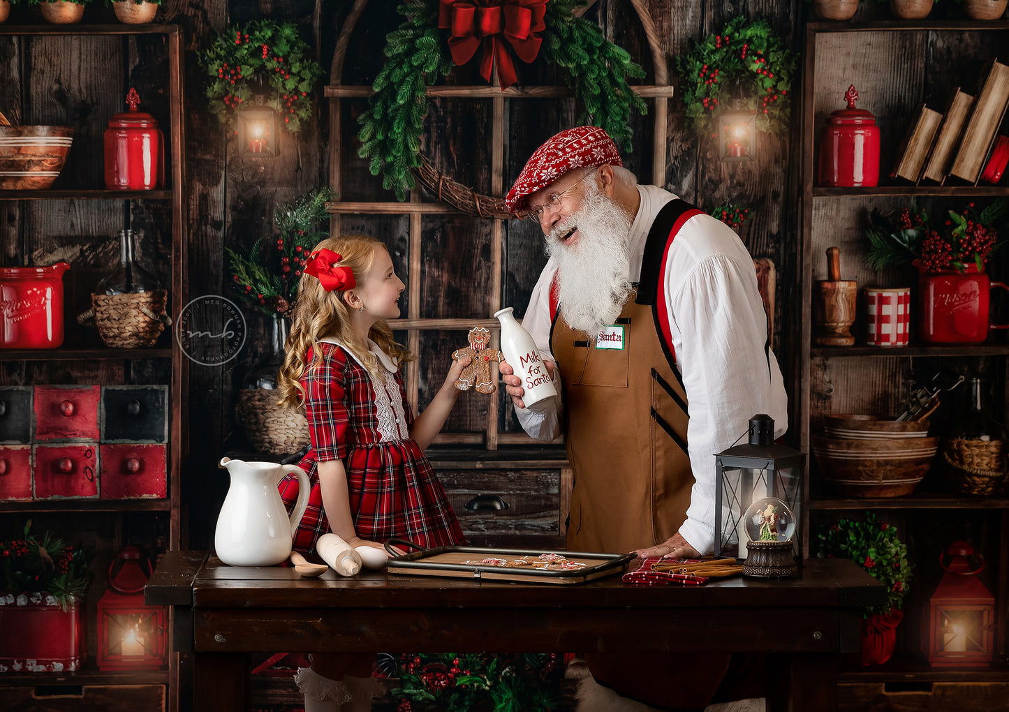 Rustic Christmas Confectionery Room
