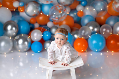 Sweet Clementine Balloon Wall