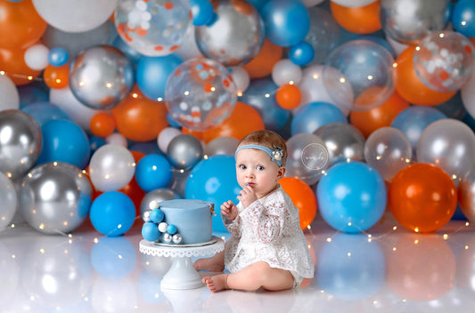 Sweet Clementine Balloon Wall