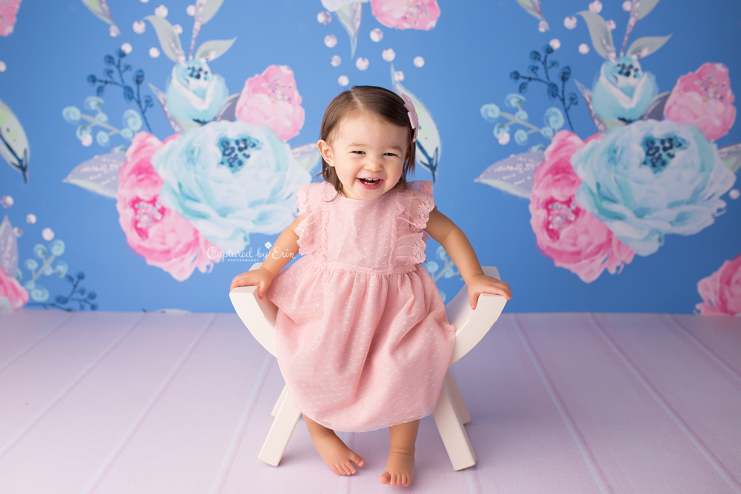 Blush Wood Planks Mat Floor