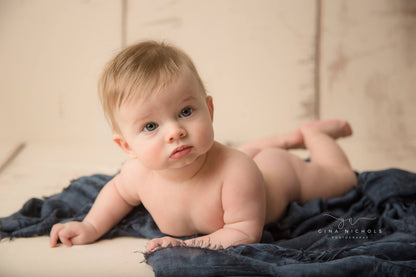 Amanda Cream Barn Wood Planks Mat Floor