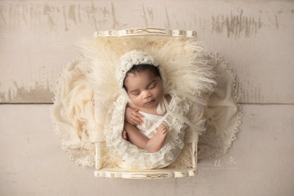 Amanda Cream Barn Wood Planks Mat Floor