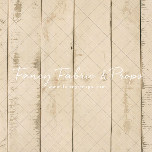 Amanda Cream Barn Wood Planks - Petite