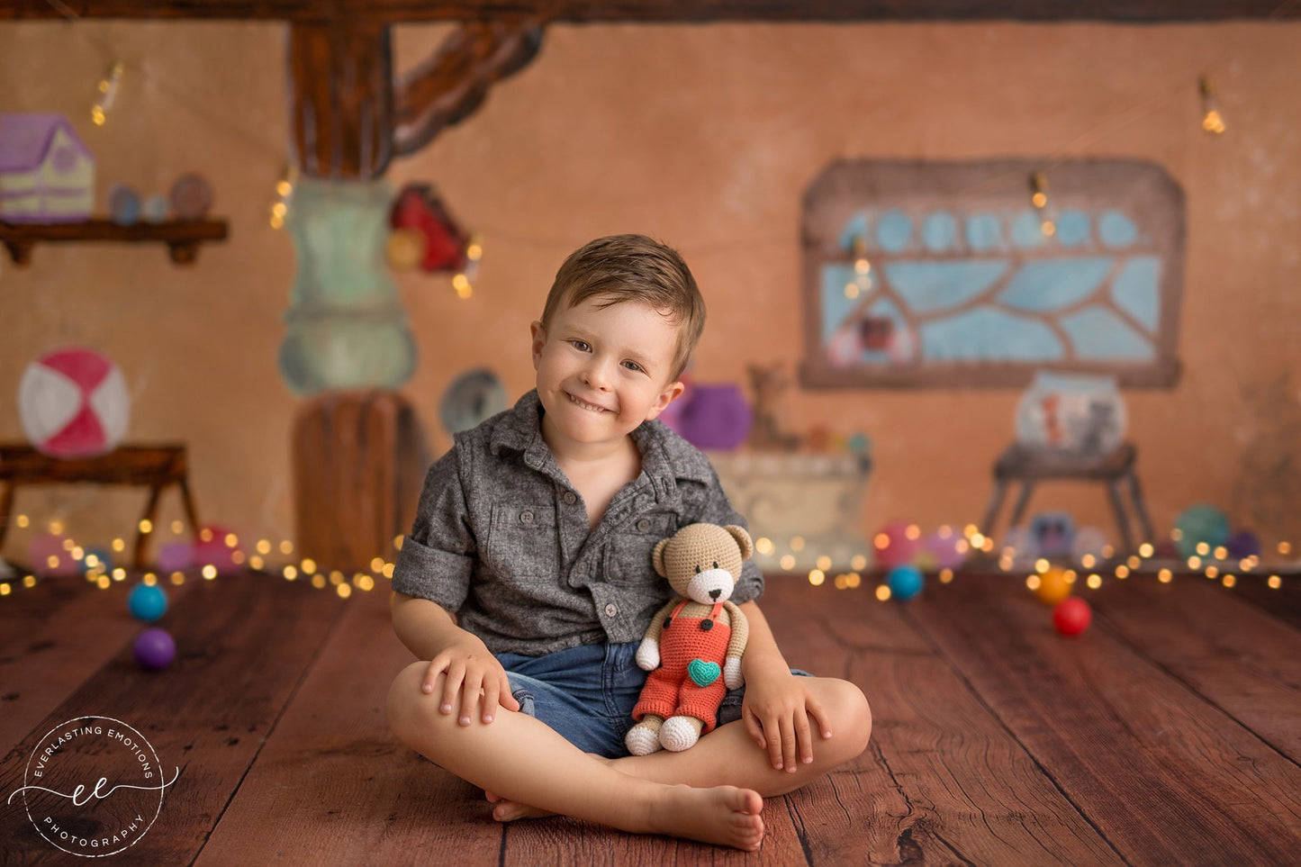 Barn Wood Planks Mat Floor