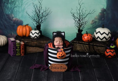 Charcoal Wood Planks Mat Floor