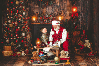 Gathering Around The Christmas Tree