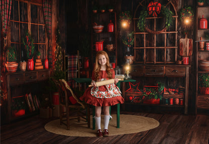 Grandma's Christmas Kitchen Room