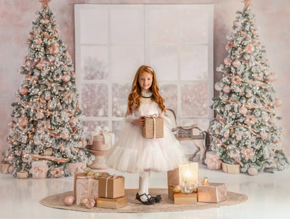 Blushing Carousel Christmas