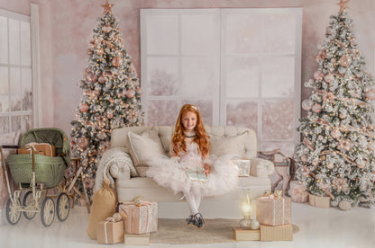 Blushing Carousel Christmas