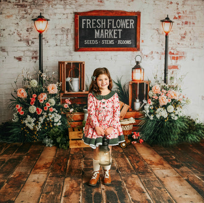 Marsha Wood Planks Mat Floor