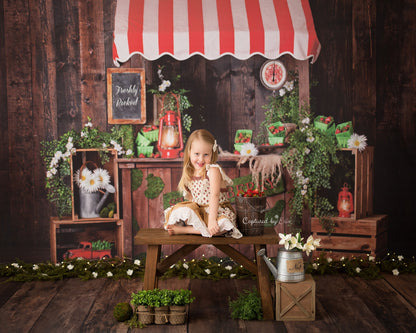 Knox Rustic Wood Planks Mat Floor