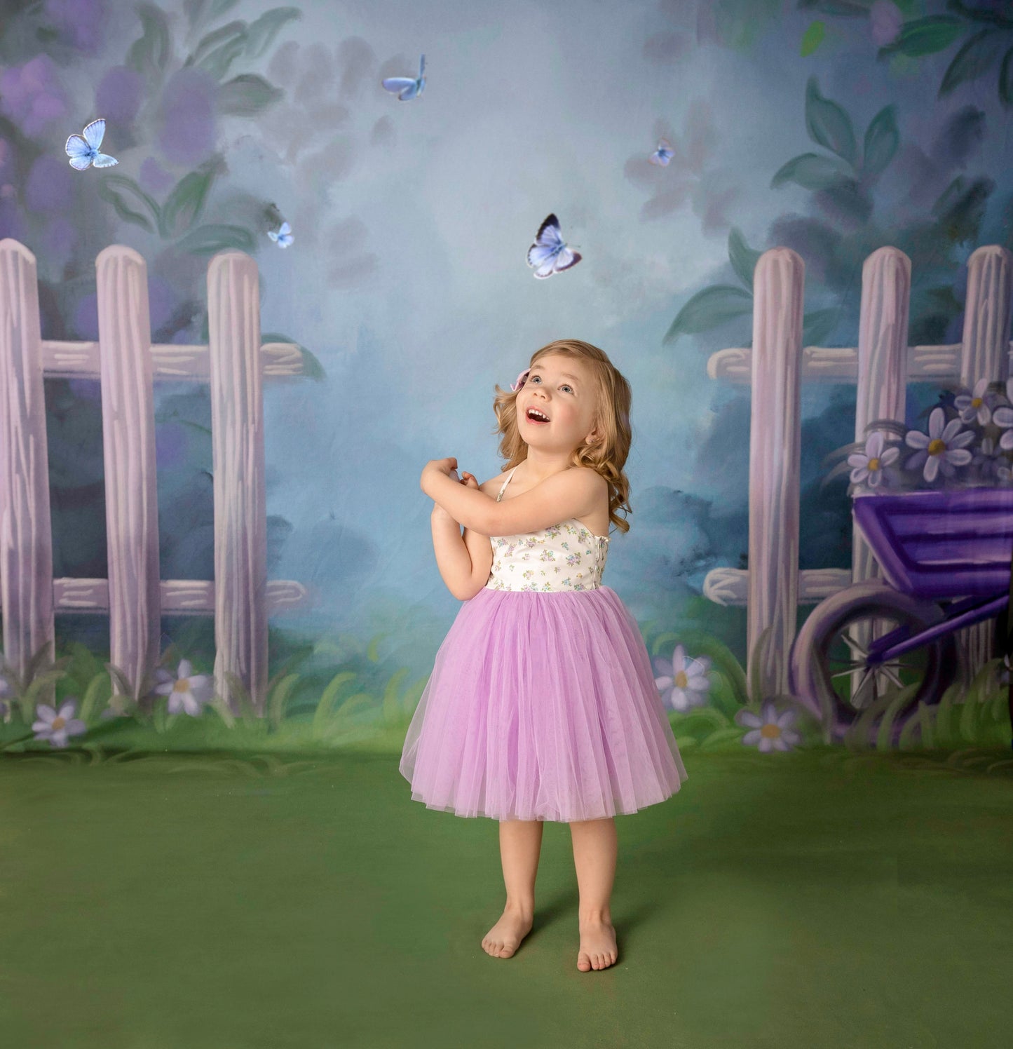 Violet Gardening - With Sweep Option