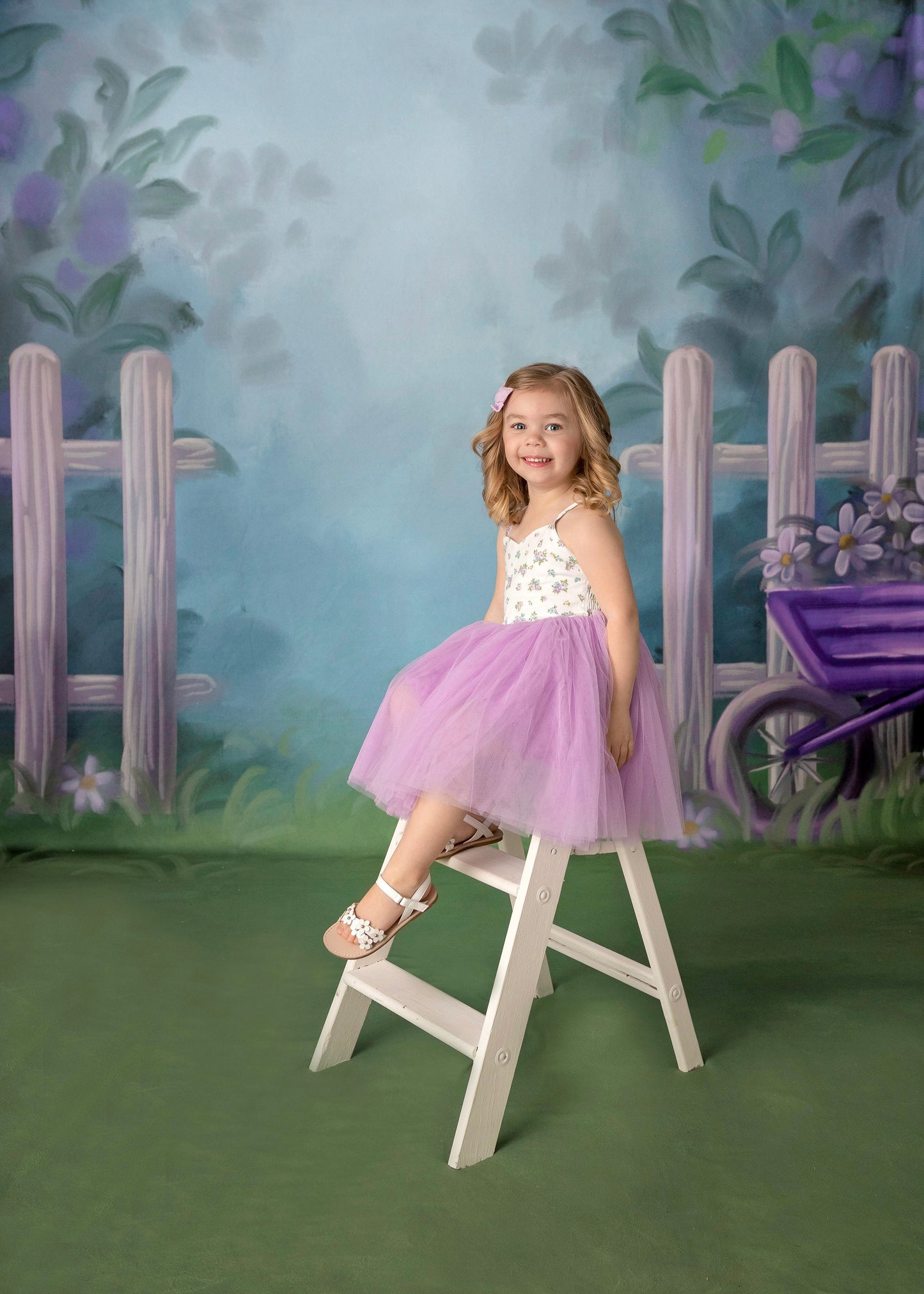 Violet Gardening - With Sweep Option