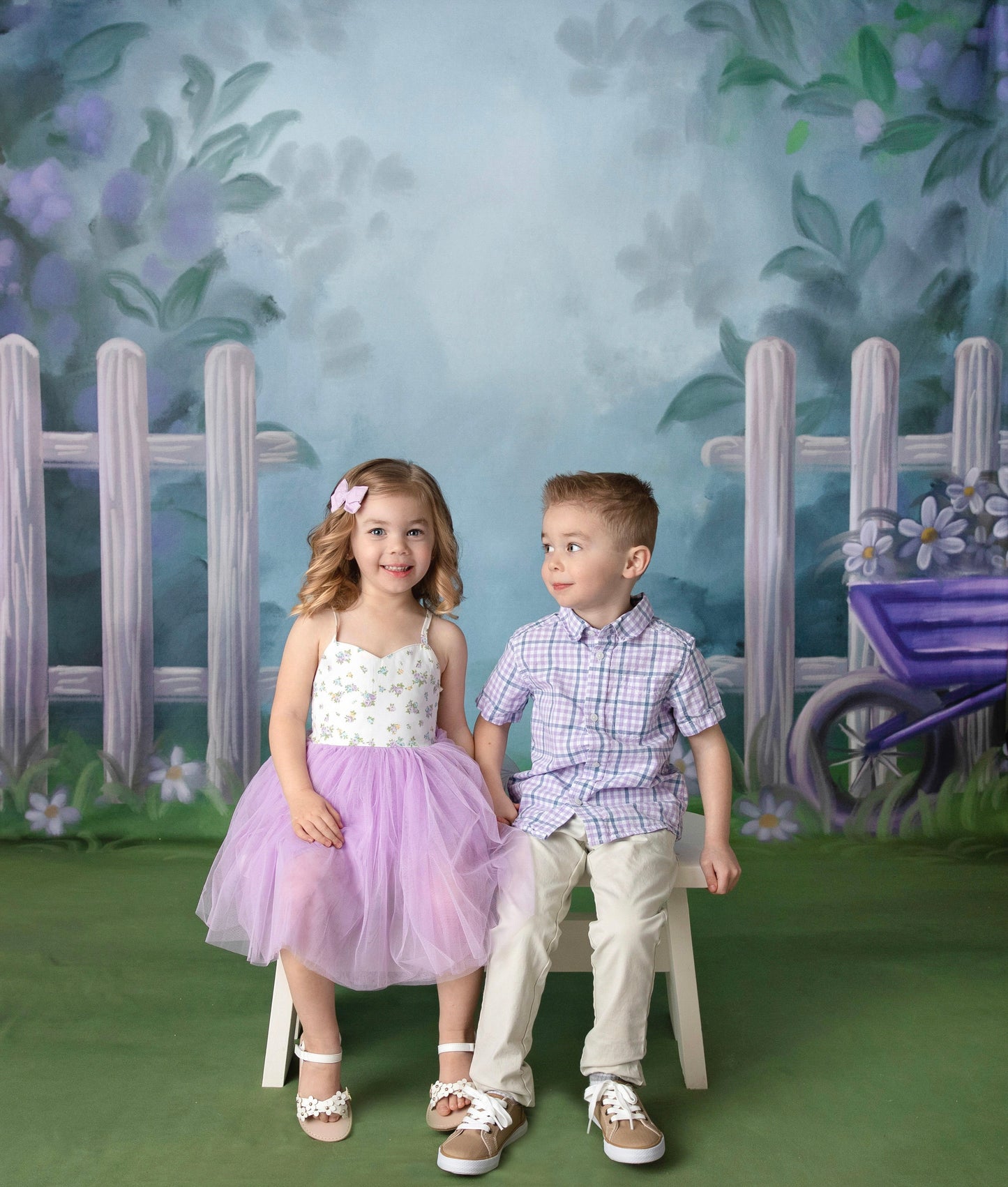 Violet Gardening - With Sweep Option