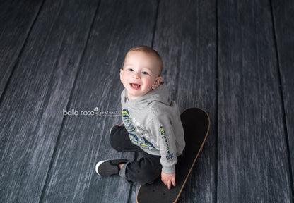 Charcoal Wood Planks