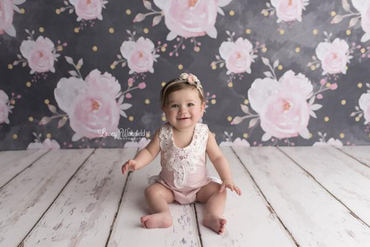 Vintage Wood Planks Mat Floor