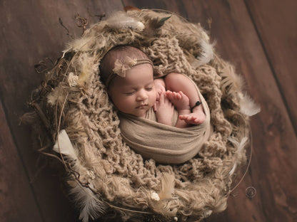 Knox Rustic Wood Planks Mat Floor