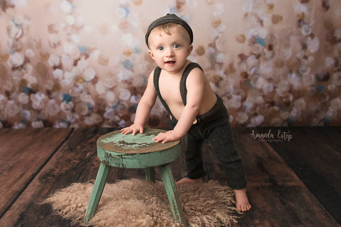 Knox Rustic Wood Planks Mat Floor