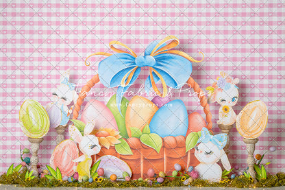 Pretty Bunny Basket