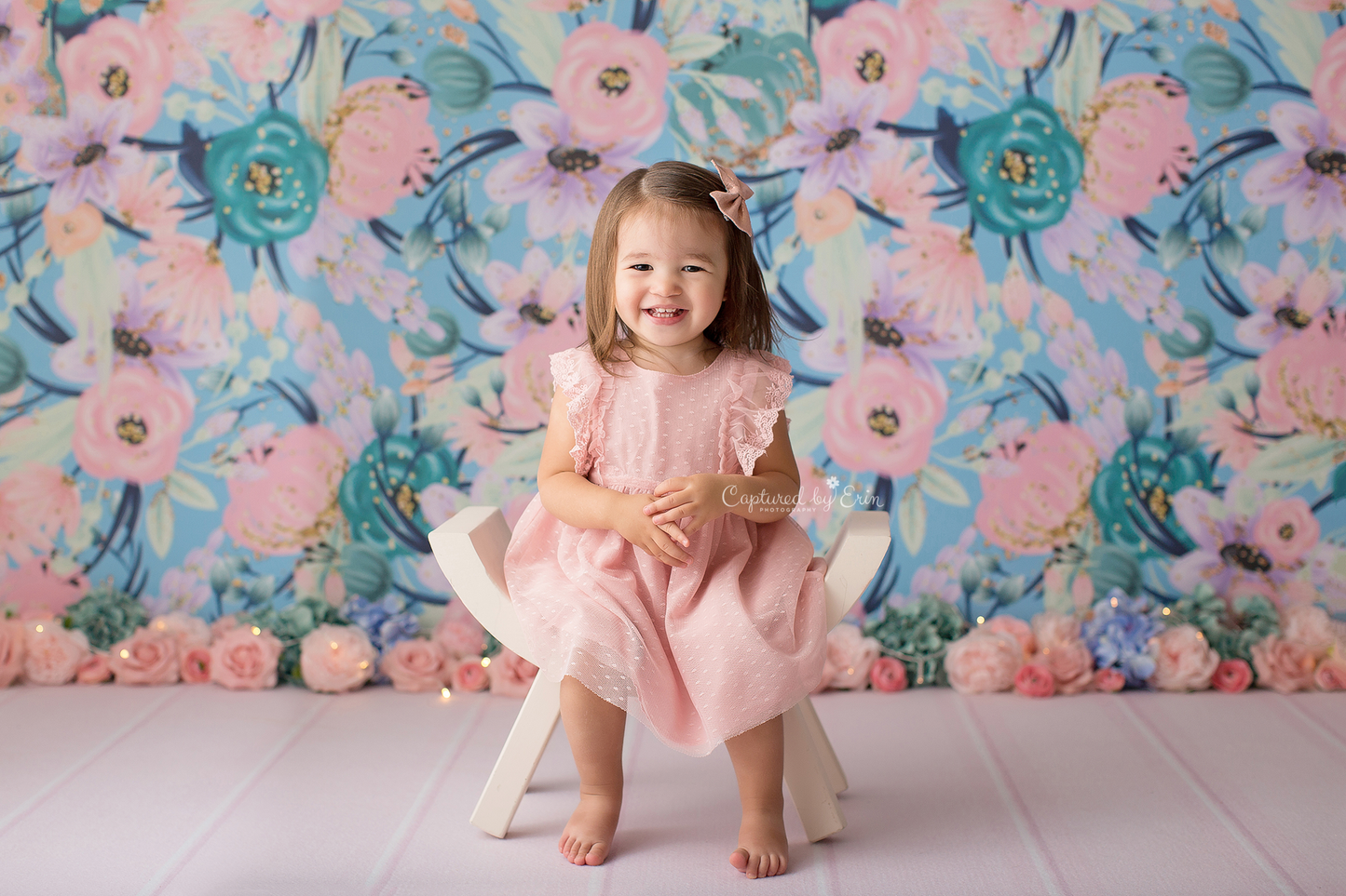 Blush Wood Planks Mat Floor