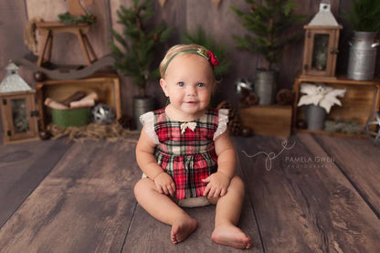 Knox Rustic Wood Planks Mat Floor