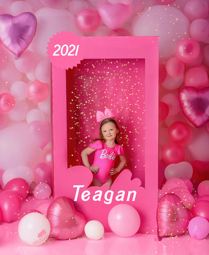 Pastel Valentine Balloon Wall