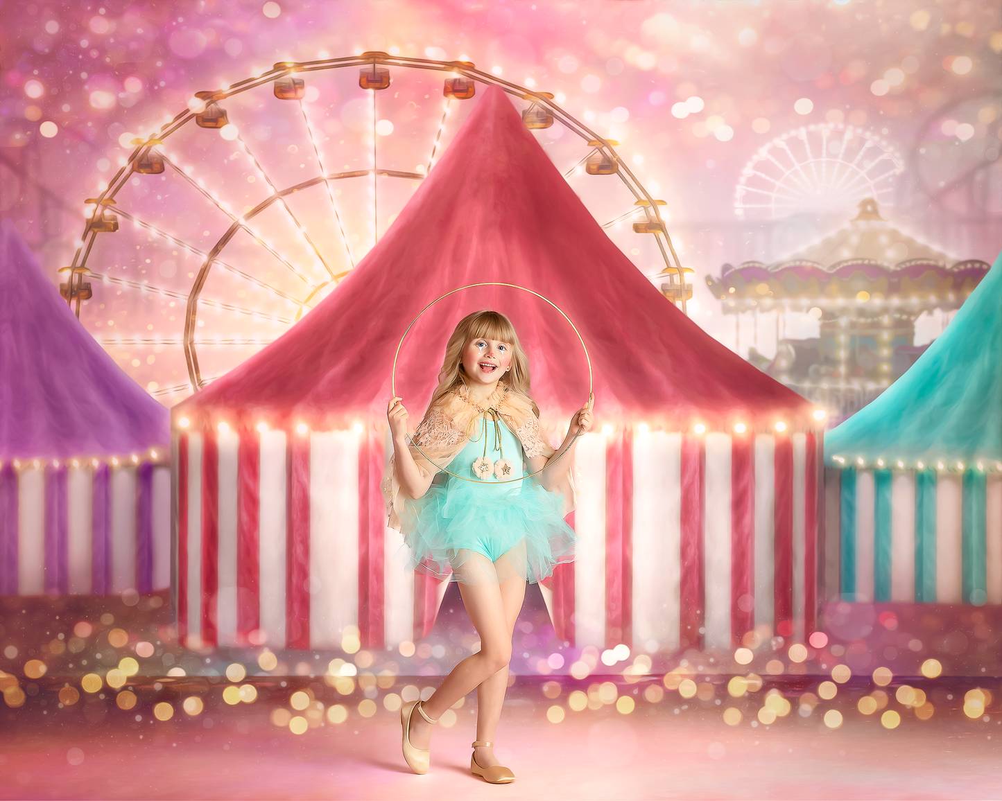 Pastel Carnival - With Sweep Option