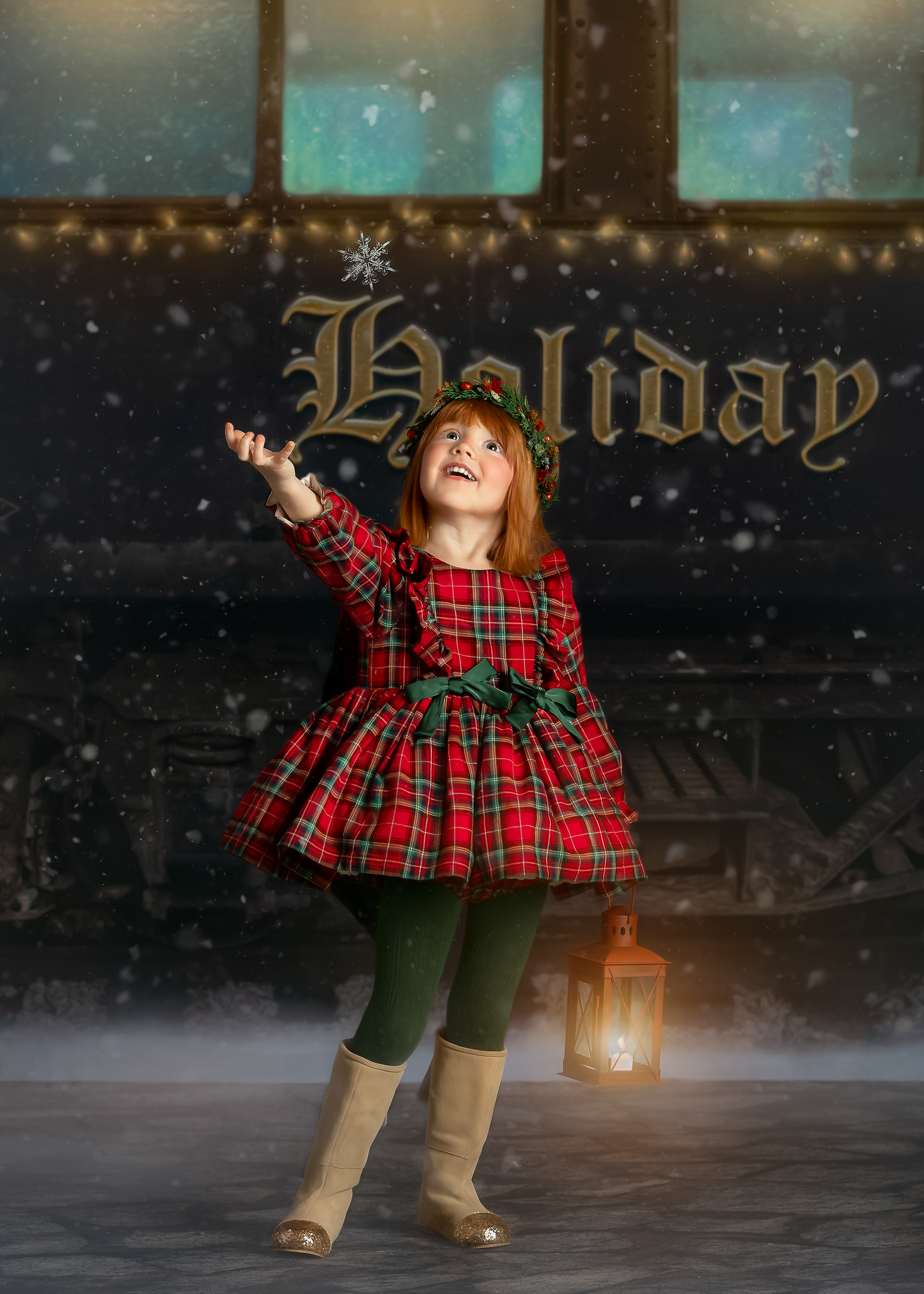 Snowy Holiday Express