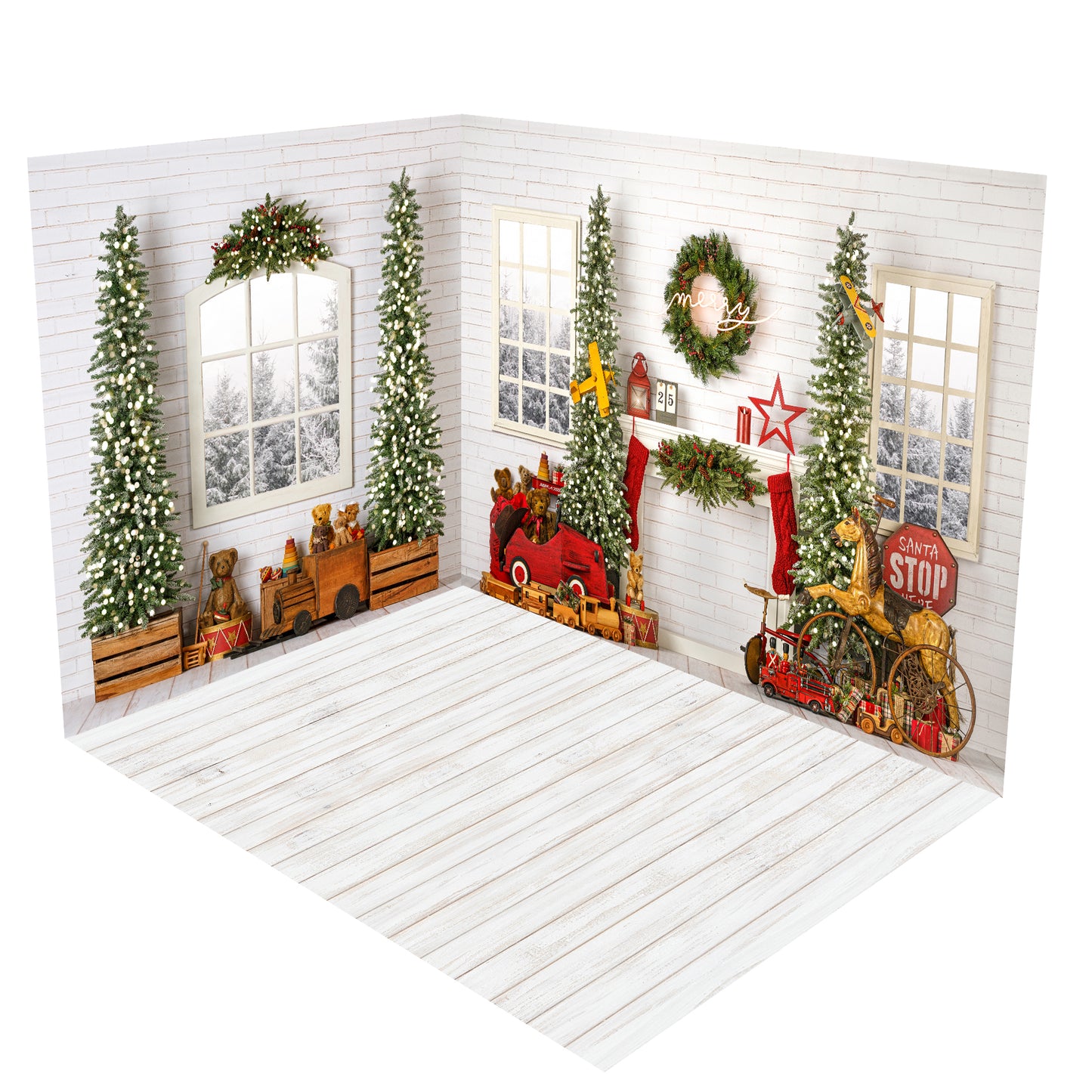 Christmas Morning Room