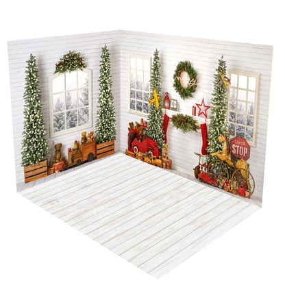 Christmas Morning Room