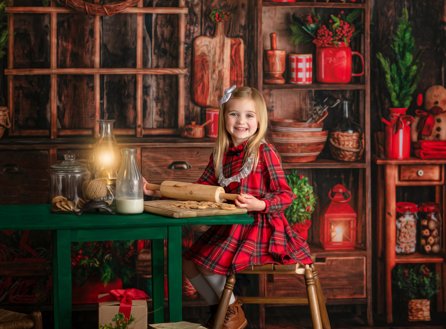 Rustic Christmas Confectionery Room