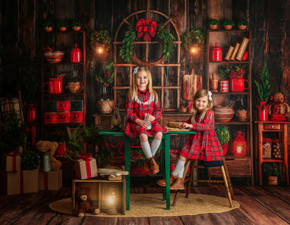 Rustic Christmas Confectionery Room