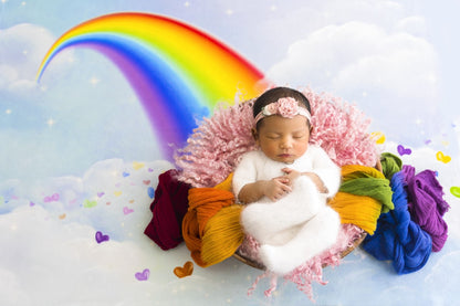 Rainbow Hearts - Petite