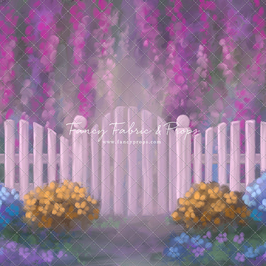 Fuchsia Garden - With Sweep Option