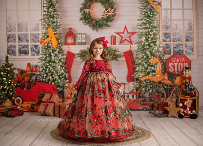 Christmas Morning Room