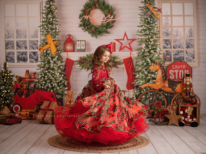 Christmas Morning Room