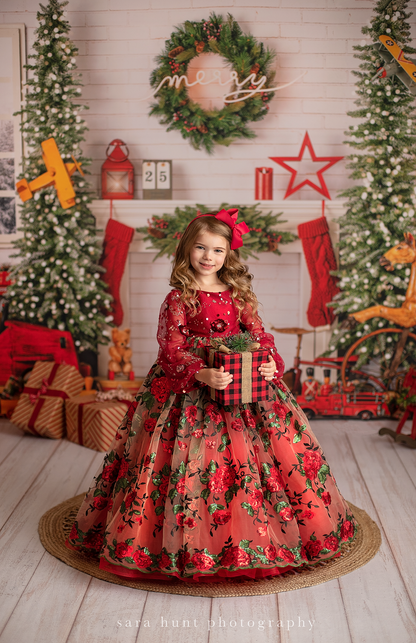 Christmas Morning Room