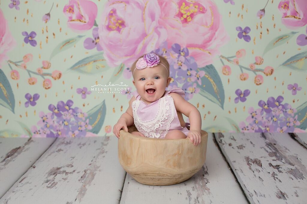 Vintage Wood Planks Mat Floor