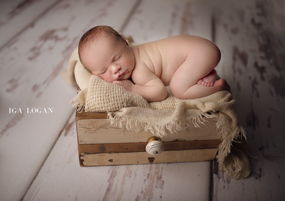 Vintage Wood Planks Mat Floor
