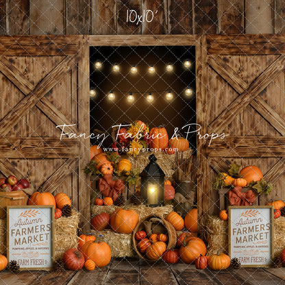 Autumn Barn Door