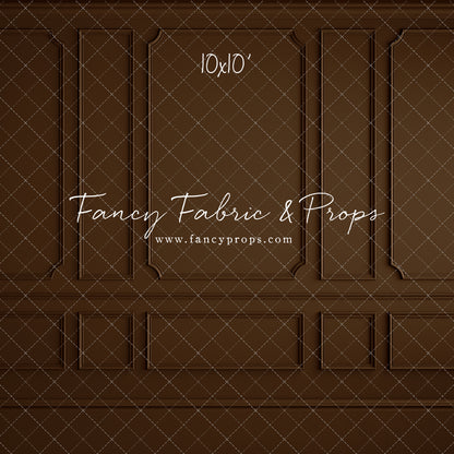 Brown Wainscoting Wall