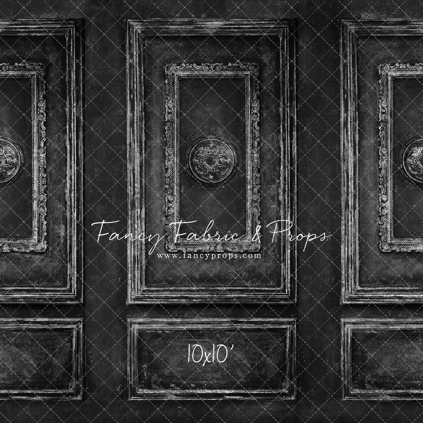 Charcoal Antiqued Wall