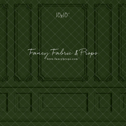 Classic Evergreen Wainscoting Wall - With Sweep Option