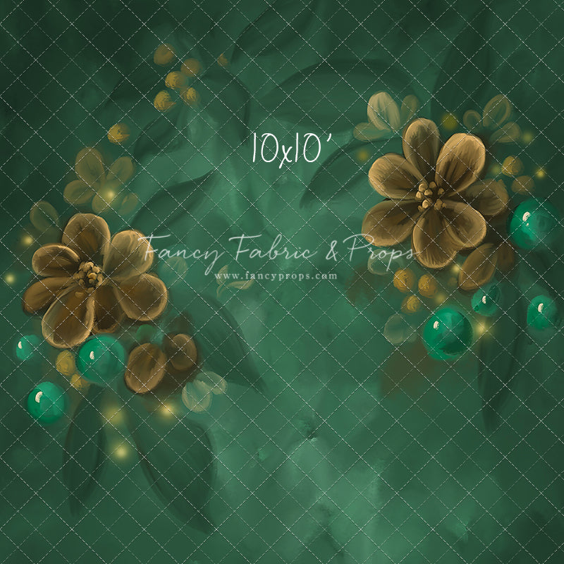 Emerald Winter Blooms